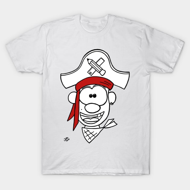 A school pirate T-Shirt by JatoLino